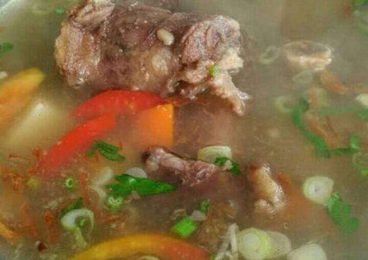 gambar untuk resep makanan Soup daging #sapi