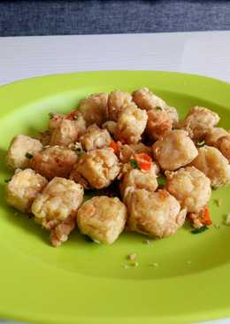 Tahu cabe garam crispy simple