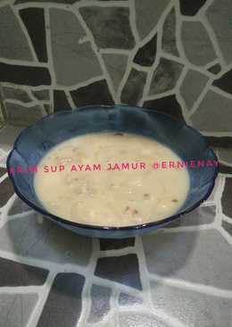 Krim Sup Ayam Jamur