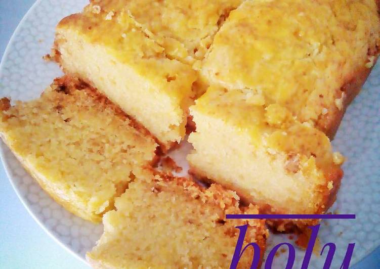 resep masakan Bolu Tape Eggless (re bread)