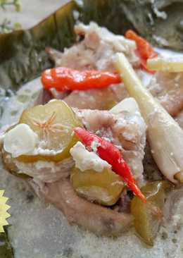 Garang Asem Sayap Ayam #pr_masakanbungkusdaun