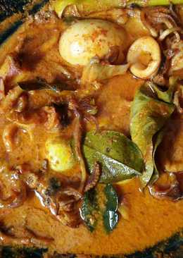 Gulai sotong / cumi2