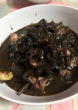 Cumi Hitam Oseng Pedas