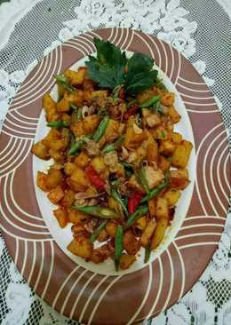 Sambel Goreng Kentang Tumis Buncis