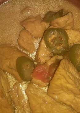 Sayur tahu kuah santan