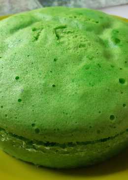 Bolu Kukus Hijau Pandan