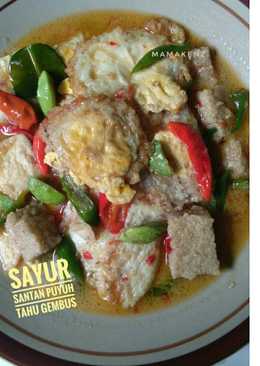 Sayur Santan Puyuh Tahu Gembus