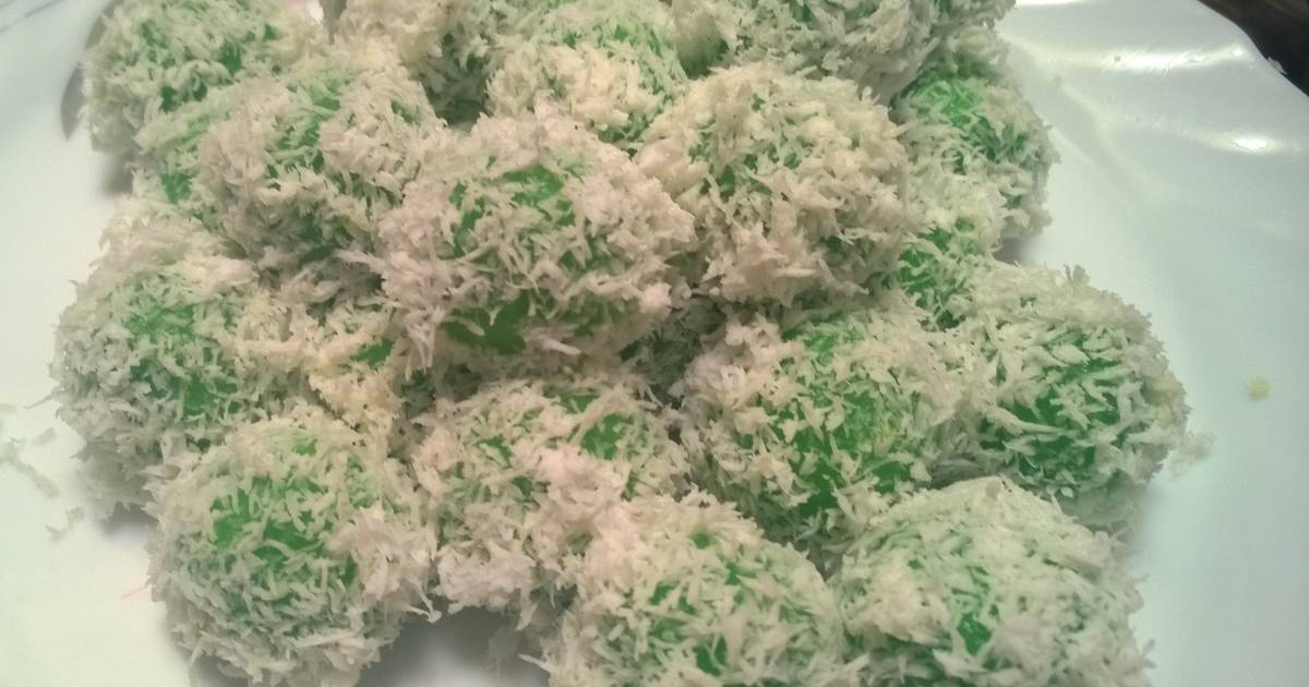 Resep Klepon jajanan pasar favorit segala masa oleh 