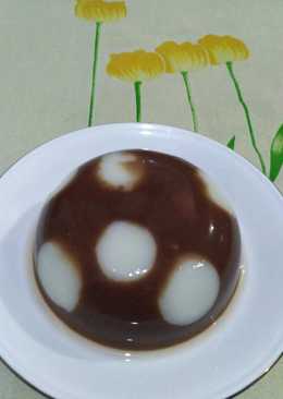 Mini Dome Polkadot Agar Jelly Pudding / Puding Polkadot