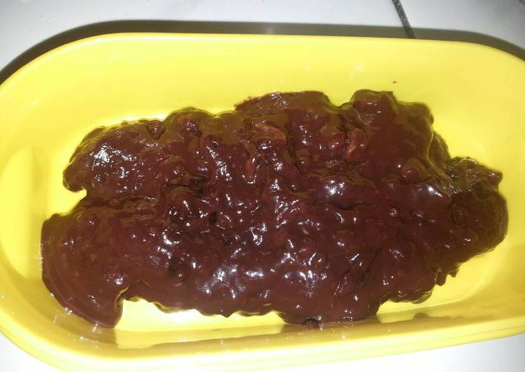 gambar untuk resep makanan Selai coklat homemade utk isian roti