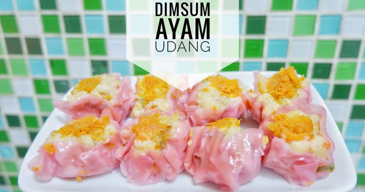 737 resep  dimsum ayam  udang anti  gagal  enak dan sederhana 