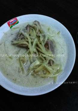 Sayur santan nangka with pepaya