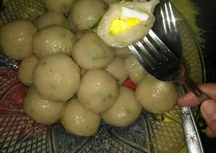 resep makanan Cilok isi telur