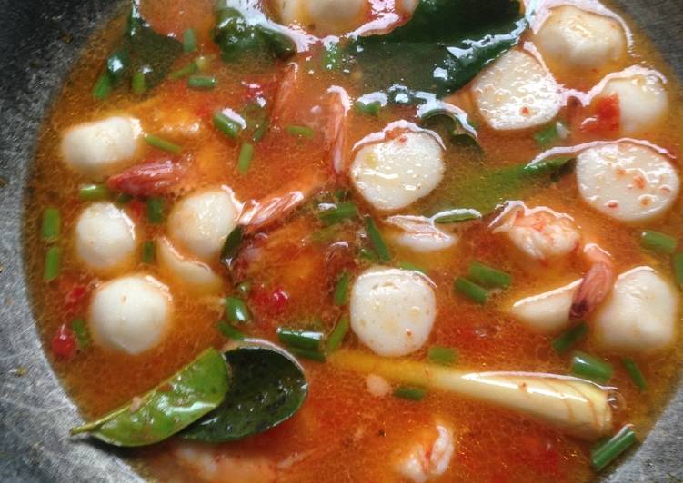 resep masakan Tomyam 15 mnt