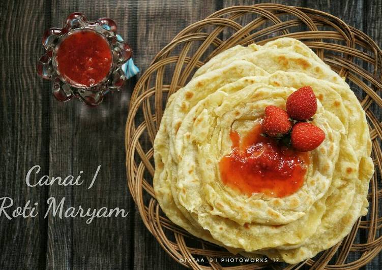 resep makanan Canai / Roti Maryam
