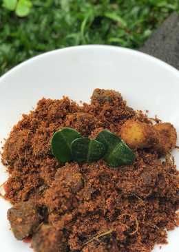 Rendang Padang (Kering Tidak Banyak Minyak)