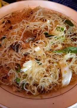 Oseng bihun lombok ijo