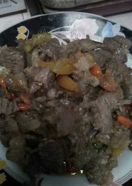 Goreng asem sapi #kitaberbagi