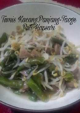 Tumis Kacang Panjang-Taoge
