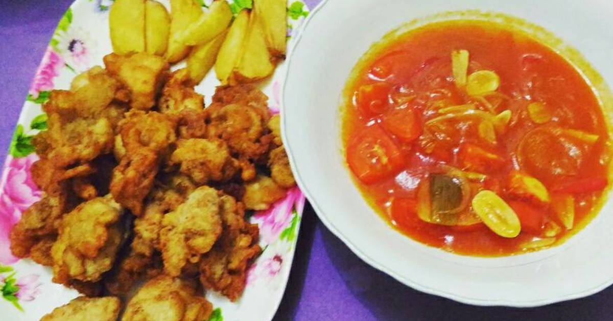  Ayam crispy asam manis 47 resep Cookpad