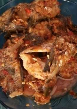 Pepes ikan sungai (no bungkus)