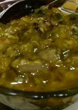 Sambal goreng bawang Cabe hijau