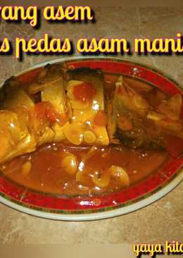 Bandeng pedas asam manis