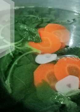 Sayur Bening Bayam + Wortel #10