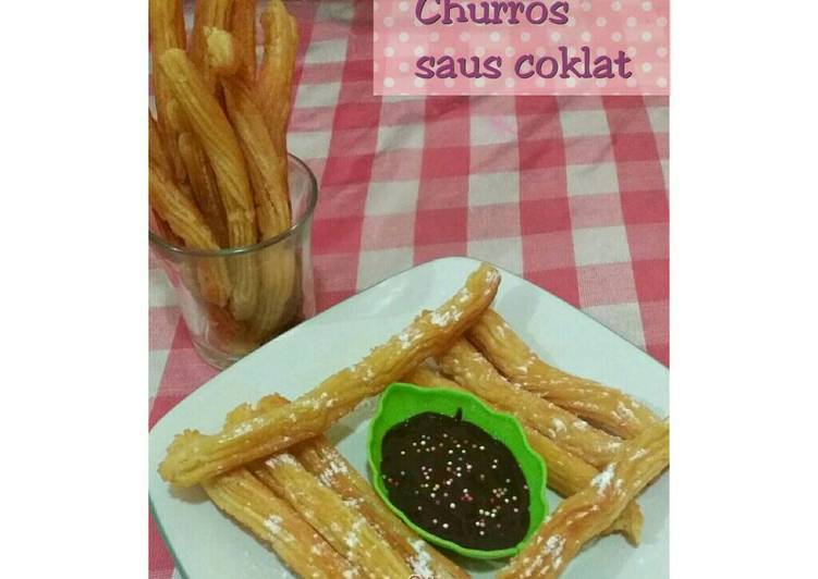 resep Churros Saus Coklat