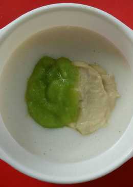 MPASI 7m+ : Bubur Labustem (Labu siam + Tempe)