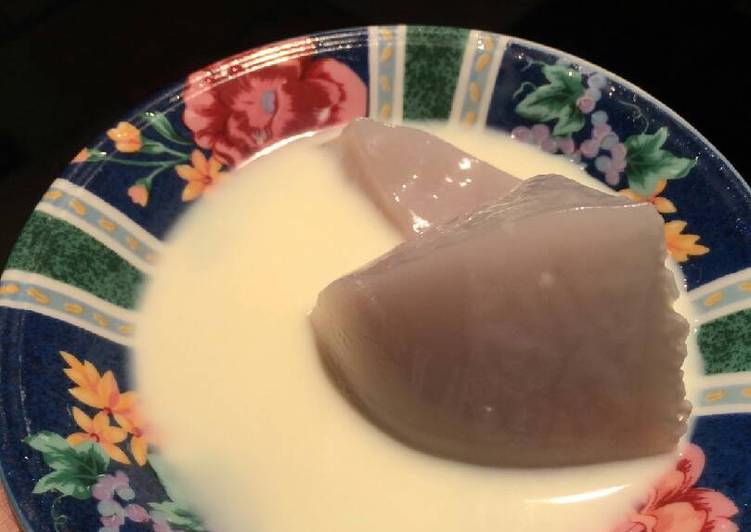 resep makanan Agar Nutrijell dengan fla cremmy ??