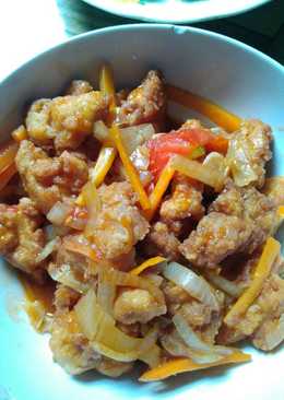 Ayam Crispy Saus Asam Manis