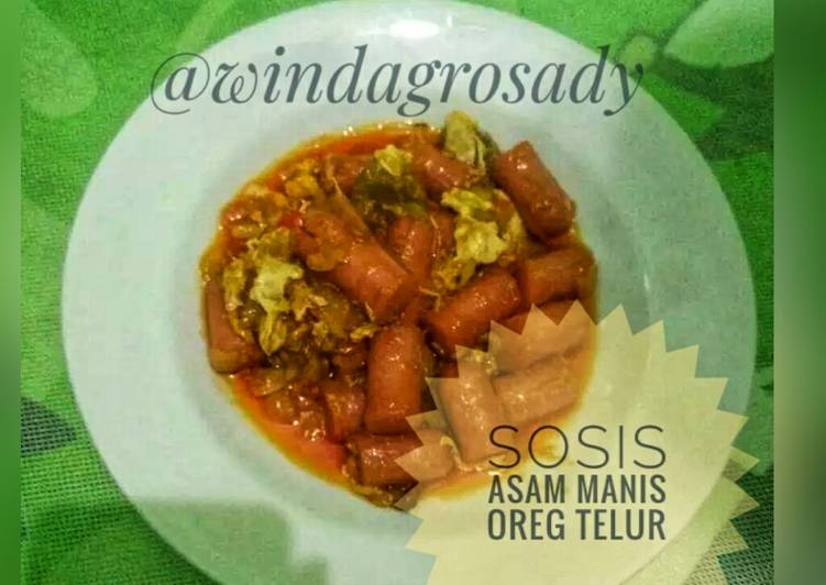 gambar untuk resep makanan Sosis Asam Manis Oreg Telor