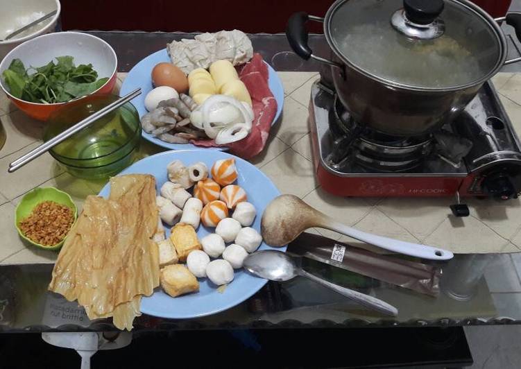 resep masakan Shabu - shabu ala rumahan simple