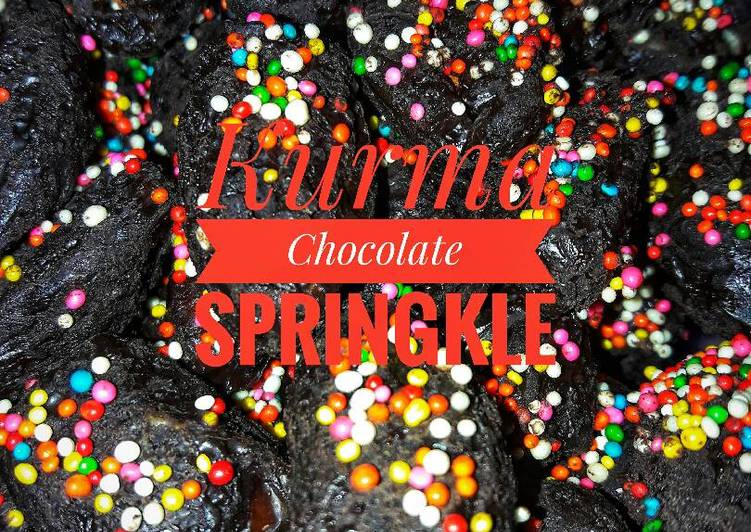 gambar untuk cara membuat Kurma Chocolate Springkle