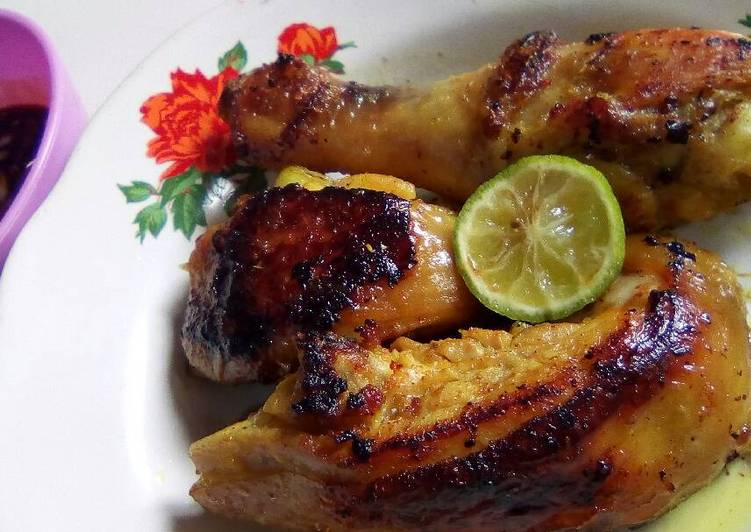 gambar untuk resep makanan Ayam Panggang teplon (irit bahan)