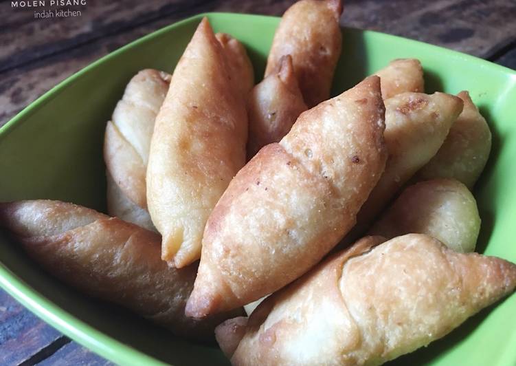 resep Molen pisang renyah