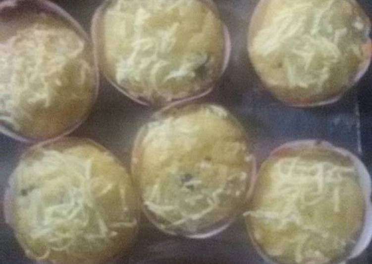 gambar untuk cara membuat PUMPKIN MUFFIN (mini muffin)