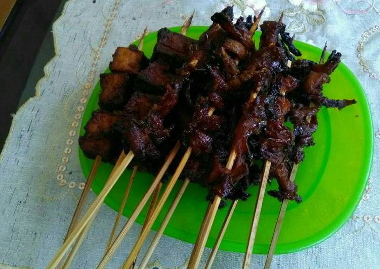 resep masakan Sate Jamur Tiram