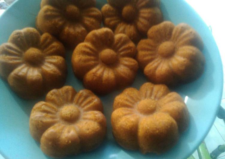 resep Bolu karamel mini