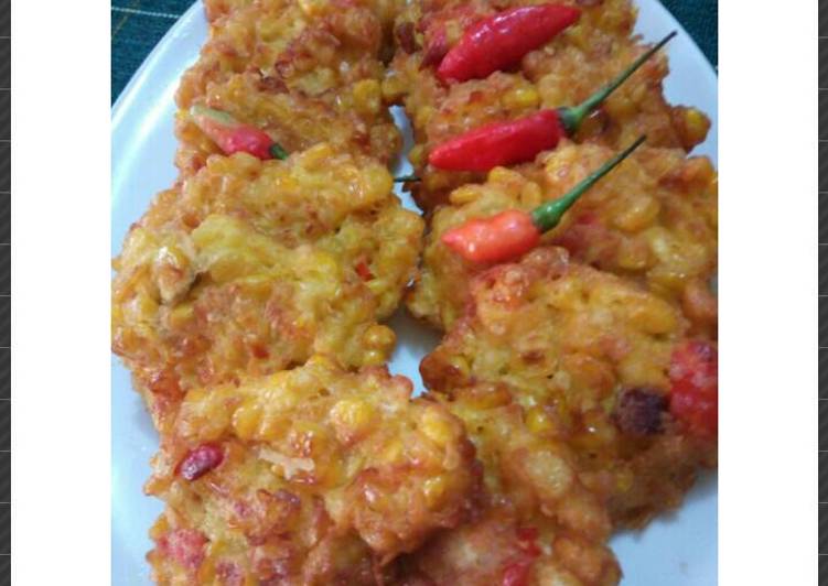 gambar untuk resep makanan Bakwan Jagung Pedas (MSG free)