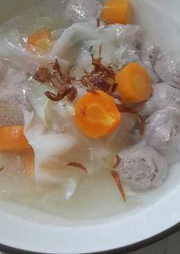 Sayur sop baso sapi