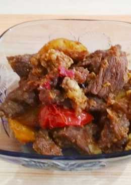 Lapis daging & kentang