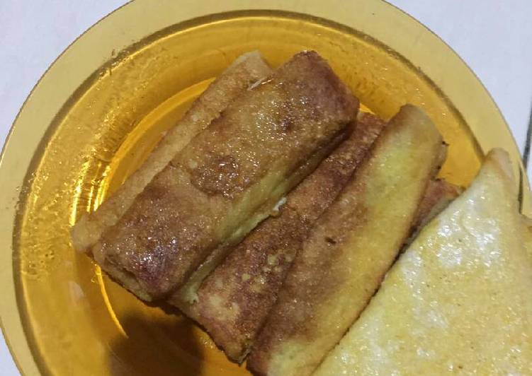 cara membuat Sardin roll (roti gulung isi sarden)