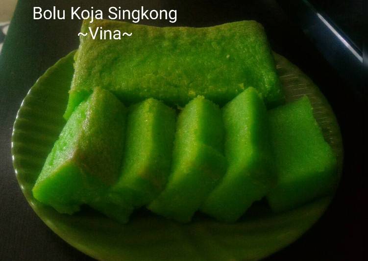 cara membuat Bolu Koja Singkong