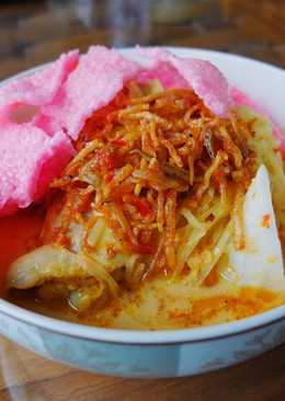 Lontong Sayur Pepaya Muda