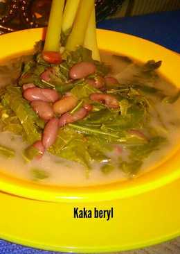 Sayur daun singkong brenebon