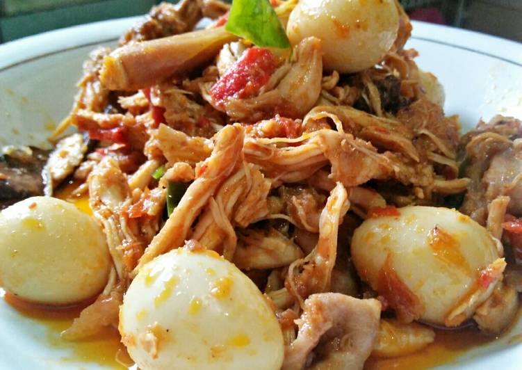 resep masakan Ayam sisit telur puyuh