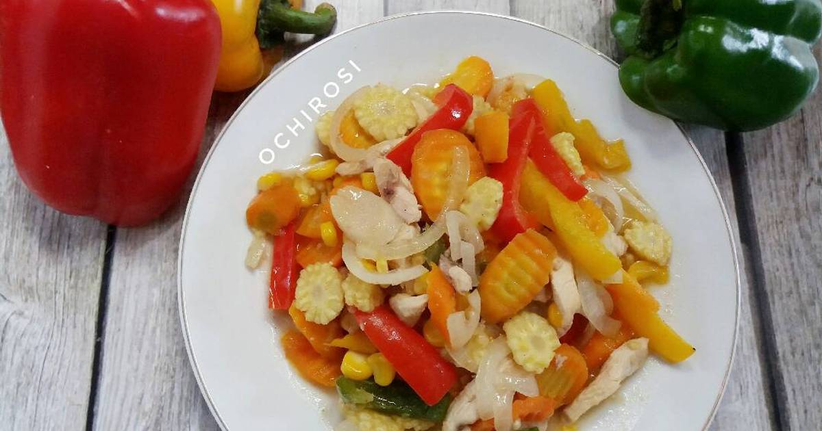 275 resep tumis sayur paprika enak dan sederhana Cookpad