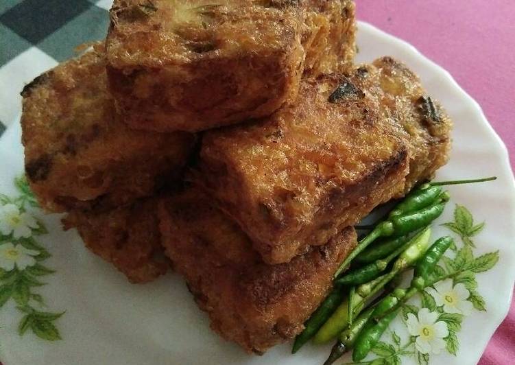 gambar untuk resep makanan Tahu isi kukus goreng telur